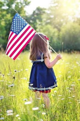 Book cover for Child Holding an American Flag Journal