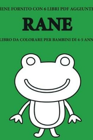 Cover of Libro da colorare per bambini di 4-5 anni (Rane)