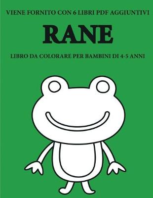 Book cover for Libro da colorare per bambini di 4-5 anni (Rane)