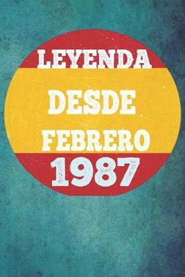 Book cover for Leyenda Desde Febrero 1987