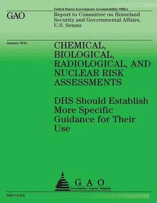 Cover of Chemical, Biological, Radiological, and Nuclear Risk Assessments
