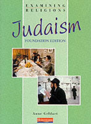 Book cover for Examining Religions Judaism: Foundation Edition