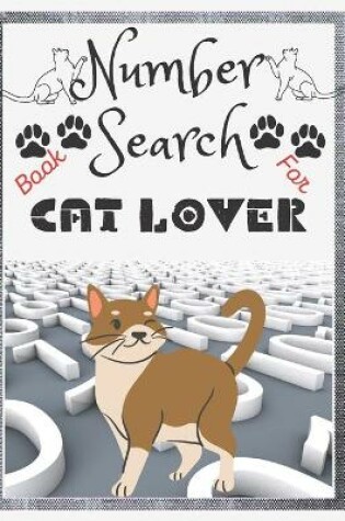 Cover of Number Search Book For Cat Lover