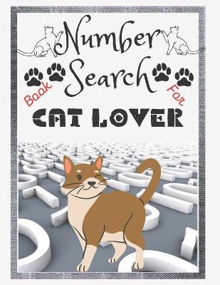 Book cover for Number Search Book For Cat Lover