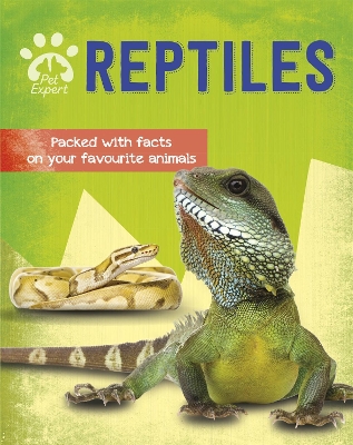 Book cover for Pet Expert: Reptiles