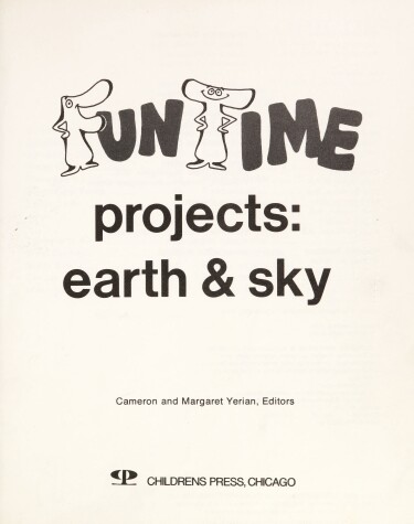 Book cover for Projects: Earth & Sky