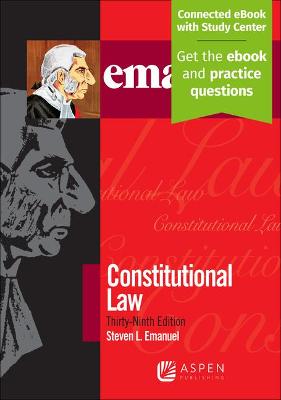 Book cover for Emanuel Law Outlines for Constitutional Law