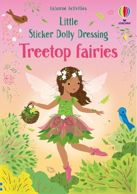 Book cover for Little Sticker Dolly Dressing Treetop Fairies
