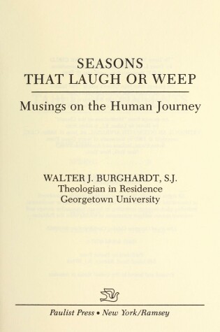 Cover of Seasons That Laugh or Weep