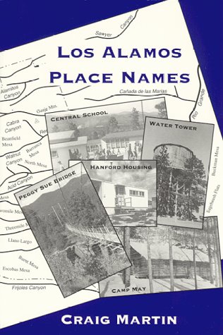 Book cover for Los Alamos Place Names