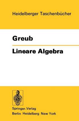 Book cover for Lineare Algebra