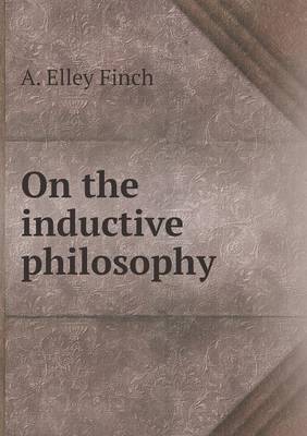 Book cover for On the inductive philosophy