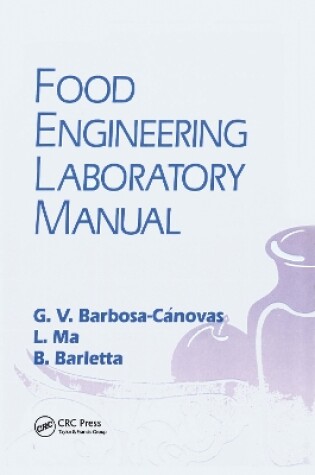 Cover of Food Engineering Laboratory Manual