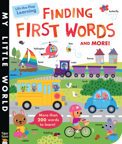 Book cover for Finding First Words and More!