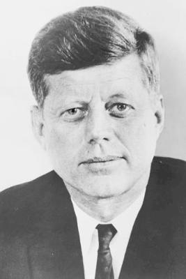 Cover of John Fitzgerald Kennedy notebook - achieve your goals, perfect 120 lined pages #1