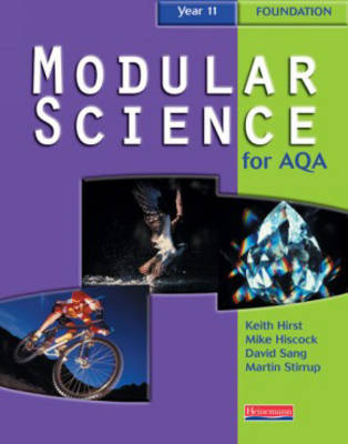 Book cover for AQA Modular Science Year 11 Foundation Student Book