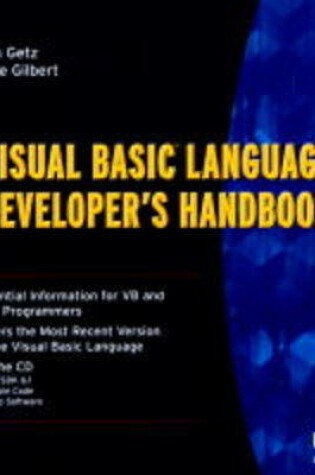 Cover of Visual Basic Language Developer's Handbook