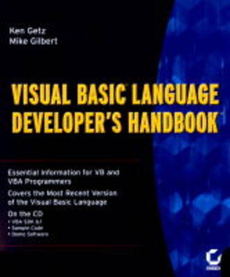 Book cover for Visual Basic Language Developer's Handbook