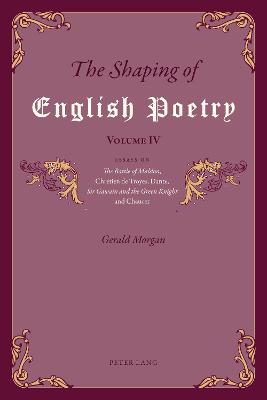 Book cover for The Shaping of English Poetry – Volume IV