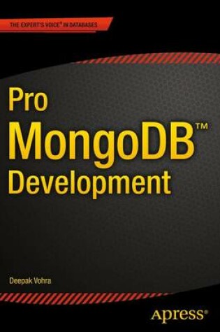 Cover of Pro MongoDB Development