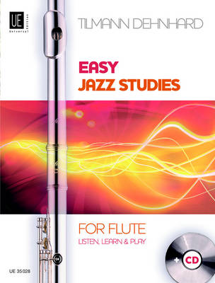 Book cover for Easy Jazz Studies for Flute