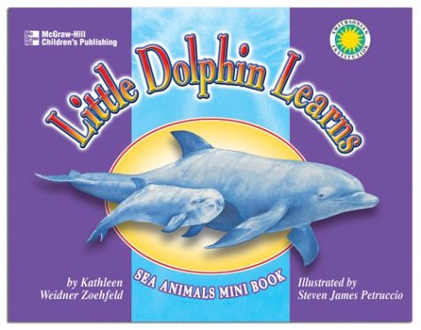 Book cover for Little Dolphin Learns