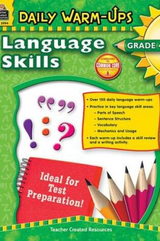 Cover of Language Skills Grade 4