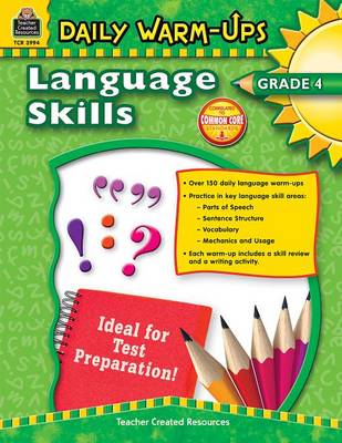 Book cover for Language Skills Grade 4