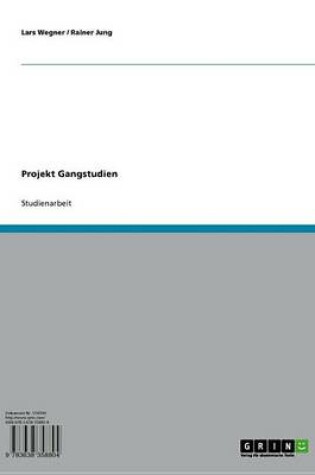 Cover of Projekt Gangstudien