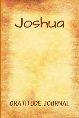 Book cover for Joshua Gratitude Journal