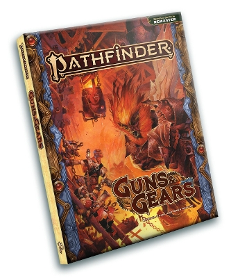 Book cover for Pathfinder RPG: Guns & Gears (Remastered) Pocket Edition (P2)