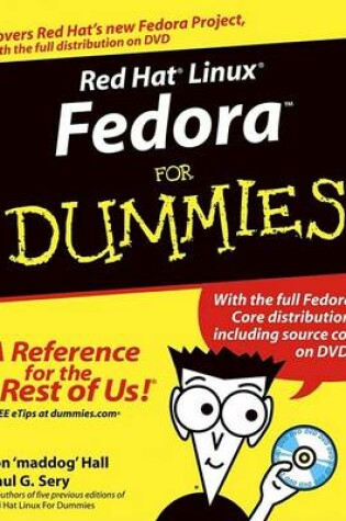 Cover of Red Hat Linux Fedora For Dummies
