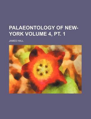 Book cover for Palaeontology of New-York Volume 4, PT. 1