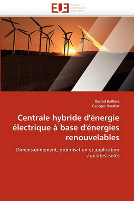Book cover for Centrale Hybride d' nergie  lectrique   Base d' nergies Renouvelables
