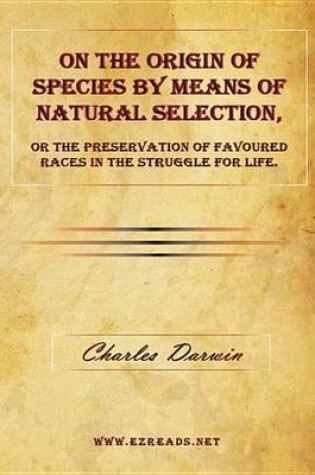 Cover of On the Origin of Species by Means of Natural Selection