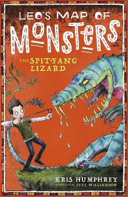 Book cover for Leo's Map of Monsters: The Spitfang Lizard