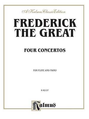 Cover of Four Concertos for Flute and Piano