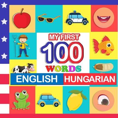 Book cover for my first 100 words English-Hungarian