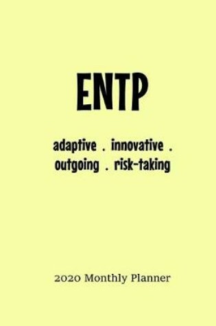 Cover of ENTP Monthly Planner