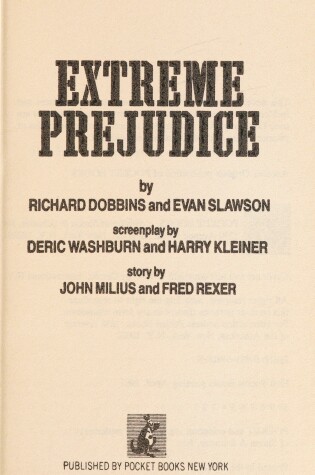 Cover of Extreme Prejudce M