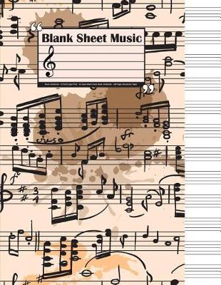 Book cover for Blank Sheet Music