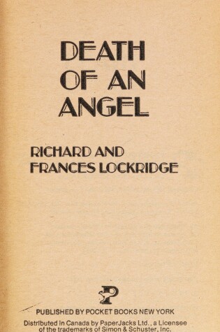 Cover of Death of Angel