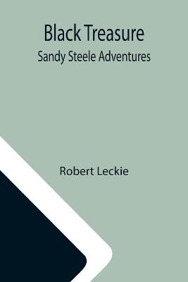 Book cover for Black Treasure; Sandy Steele Adventures