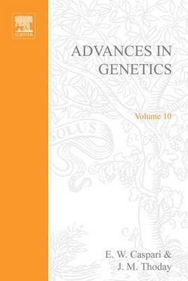 Cover of Advances in Genetics Volume 10