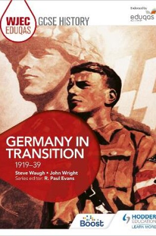 Cover of WJEC Eduqas GCSE History: Germany in transition, 1919-39