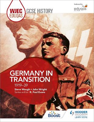 Book cover for WJEC Eduqas GCSE History: Germany in transition, 1919-39