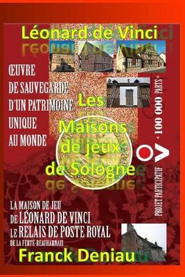 Book cover for Léonard de Vinci "Les maisons de jeux de Sologne"