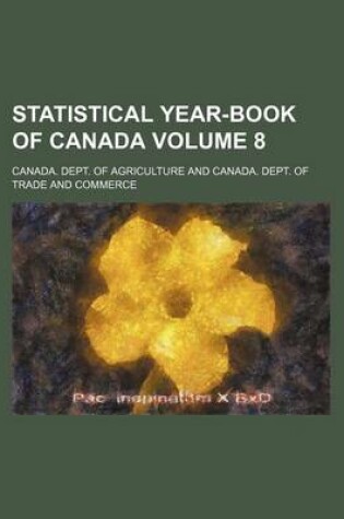 Cover of Statistical Year-Book of Canada Volume 8