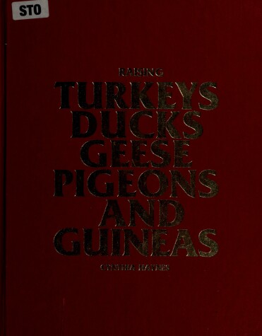 Book cover for Raising Turkeys, Ducks, Geese