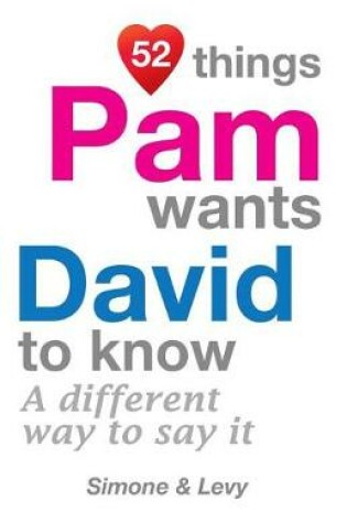 Cover of 52 Things Pam Wants David To Know
